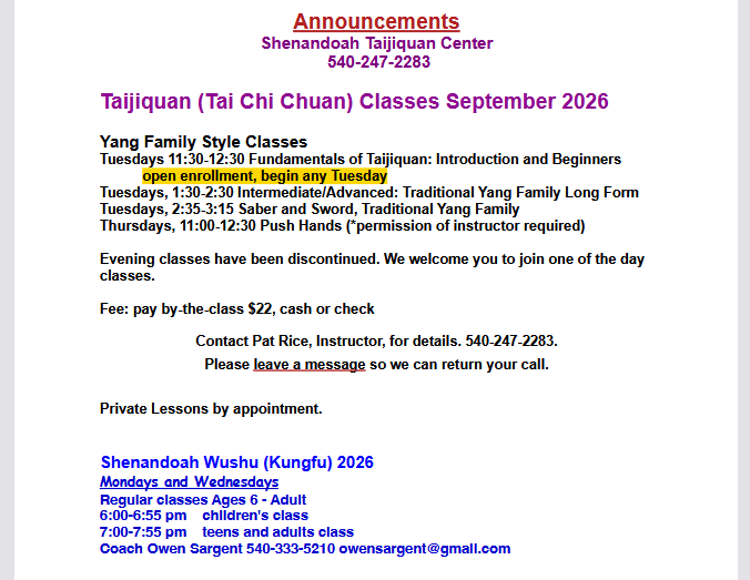 Announcement 101426